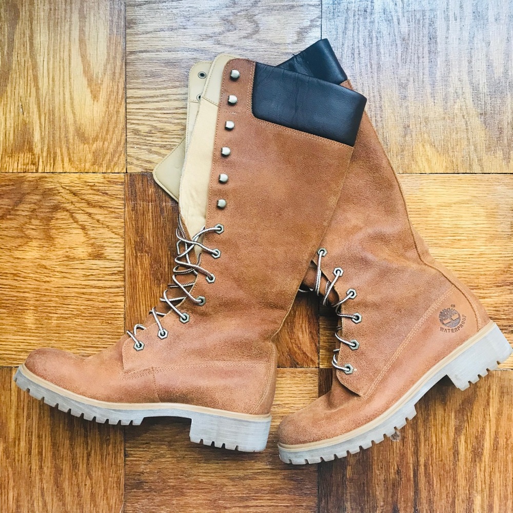 Timberland 14-inch premium lace waterproof boots